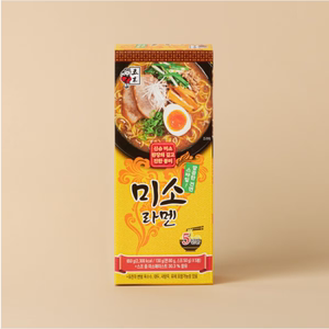 韩国直发日本五木品牌微笑拉面非油炸干面135g*5袋入超级香浓好吃