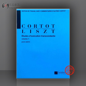 李斯特 12首超技练习曲 1-4首 卷一 钢琴 科尔托版 萨拉伯特书 Liszt 12 Etudes dexecution transcendante Vol1 HL50414760