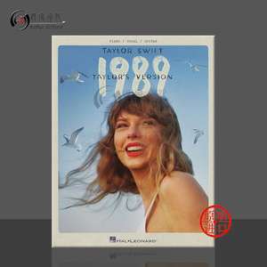 泰勒斯威夫特 1989 声乐吉他和钢琴 海伦德原版乐谱书 Taylor Swift 1989 Piano Vocal Guitar HL01316332