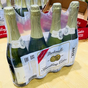 COSTCO开市客美国玛蒂天尼无酒精饮品酒气泡香槟苹果汁汽水750ml