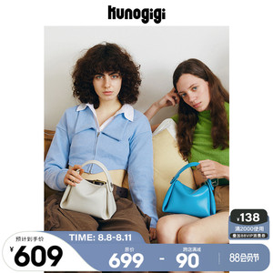 KUNOGIGI/古良吉吉小号软烟盒包包女新品原创小众设计斜挎手提包