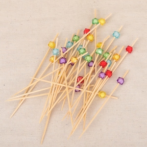 日本和果子团子专用竹棒竹签珠子和菓子团子专用竹棒