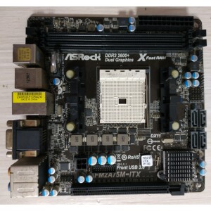 华擎 a75 itx fm2 主板 17x17