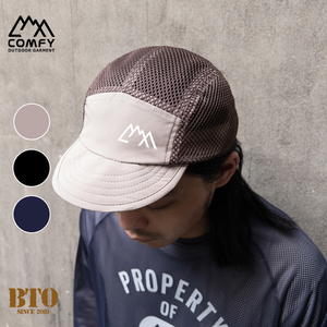 [BTO]日本【Comfy outdoor garment】户外网眼翻檐机能型五分割帽