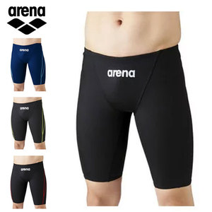arena竞技泳衣男式半罩杯 ARN1022M 及膝针织材料
