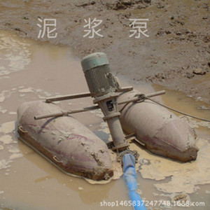 立式泥浆泵鱼塘清淤泥沙泵浮筒排水泵抽沙泵河道清淤泵排涝抽水泵
