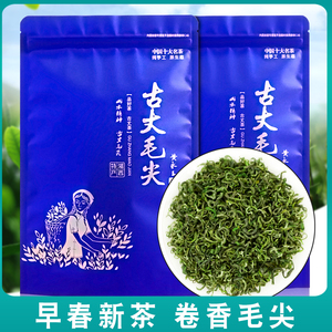 古丈毛尖茶叶2024新浓香型绿茶散装早春嫩芽湘西高山原产手工茶