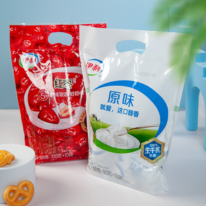 伊利原味红枣酸奶100g/90g袋装可选新鲜低温奶大包装家庭装