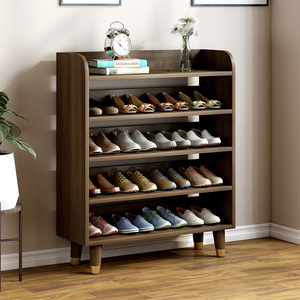 实木鞋架子轻奢家用室内多层简易门口鞋柜收纳高档大容量鞋架定制