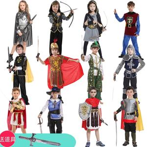 皇帝的新装演出服儿童国王大臣骗子衣服安徒生童话人物服装男童