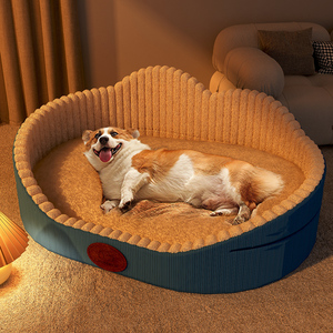 狗窝冬季保暖小型犬宠物垫子四季通用泰迪小狗狗床冬天可拆洗睡垫