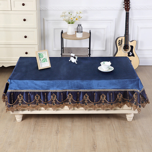 欧式高档奢华茶几布方桌布盖巾圆桌罩长桌套小桌巾桌子罩桌垫