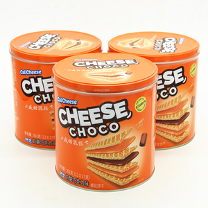 （3罐）迈大钙芝威化饼干351g奶酪巧克力味芝士夹心组合零食特价
