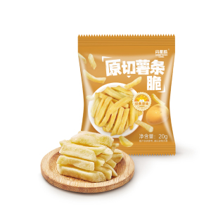 闪星酷原切薯条脆原味20g小袋零食便携营养追剧休闲办公室零嘴