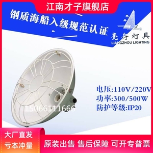 上海亮舟海星CGD5-L船用钢质单泡货仓灯灯挂灯CGD3-3 300/500W金