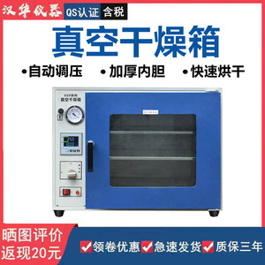 电热恒温真空干燥箱实验室实验室烘箱小型抽气烤箱DZF6020烘干机