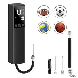 高压充气泵电动足球蓝球通用球类便携家用专用皮球篮球打气筒气针