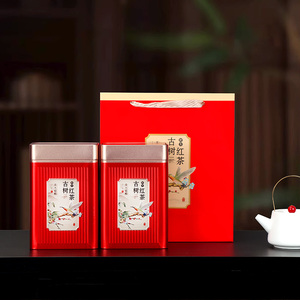 高档新款茶叶包装罐空罐凤凰单丛古树红茶一斤装磨砂铁盒套装定制