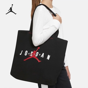 Nike耐克JORDAN男女运动时尚休闲黑红大logo单肩包挎包DJ5715-010