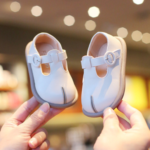 女童公主鞋2024春季新款宝宝鞋子小童单鞋幼童皮鞋软底婴儿学步鞋