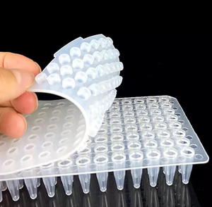96孔PCR板 平面、凸面、带裙边 0.2ml 96孔板 20片/包 硅胶软盖板