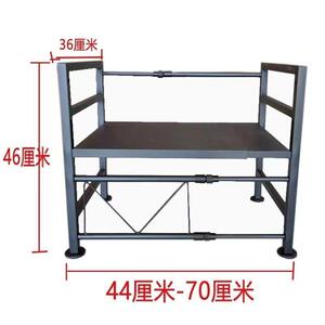 货车车载冰箱支架大货车卧铺冰箱支架置物架子支撑架专用支架底座