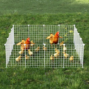 鸡笼子户外围栏家用栅栏护栏网片养殖笼养鸡网小鸡笼鸭子围养笼子