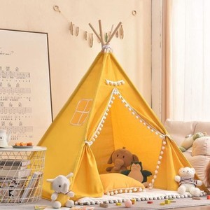 幼儿园娃娃家区角帐篷室内玩具屋小帐篷儿童房间游戏屋印第安公主