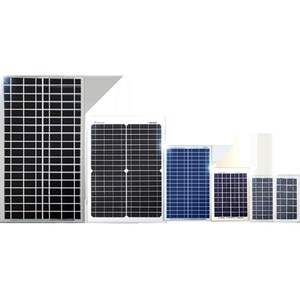 太阳能电池板光伏全新家用发电系统6V充H电板12V24V单晶发电板