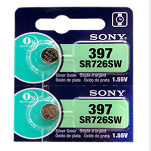 适用于SONY索尼手表电池 SR726W/SW 397 AG2 卡西欧Baby-G纽扣电子