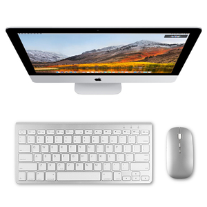 适用苹果iMac Pro一体机电脑MacBook Air/Pro 12/13.3/15.4英寸笔记本一体无线键盘鼠标套装办公外接静音女生