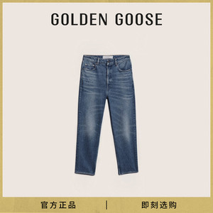 【陈伟霆同款】Golden Goose 男装 休闲修身牛仔长裤