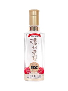 泸州老窖 1952 小酒版 52度浓香型白酒100ML*1瓶