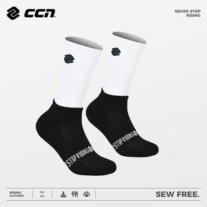 CCN无缝运动袜新款夏季速干透气骑行运动短袜子Sewfree男女通用