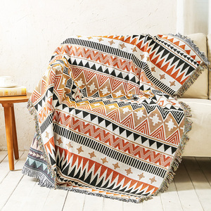 东南亚风沙发套沙发巾全盖沙发毯家用沙发防尘罩装饰民宿毯床尾毯
