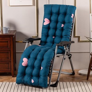加厚冬季躺椅垫子藤椅摇椅坐垫沙发通用棉垫椅竹椅座靠背垫办公室
