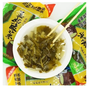 甘肃天水特产孟姑酸菜浆水面菜引子酸菜芹菜袋装地方特色小吃美食