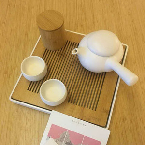 全季酒店同款茶具套装日式家用现代侧把茶壶茶杯小套旅行功夫茶具