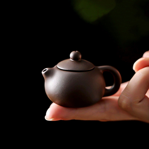 指尖壶迷你紫砂壶小号茶宠摆件精品可养茶袖珍玩茶具茶桌功夫茶具