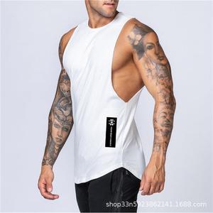 Men vest summer Man gym clothes Singlet男Crossfit背心tanktop
