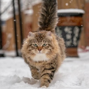 西伯利亚森林猫金虎斑涅瓦色俄罗斯血统纯种活体长毛巨型挪威幼猫