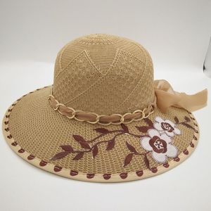 2023新款夏季遮阳盆帽可折叠大檐凉帽女士时尚防晒防紫外线太阳帽