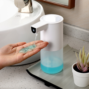 自动洗手液机感应皂液器壁挂电动消毒液喷雾机洗洁精机泡沫机充电