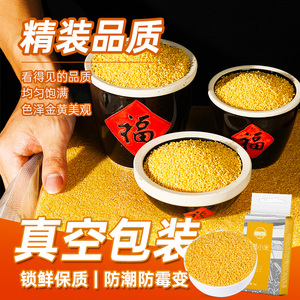 黄小米2斤真空包装 宝宝米月子米养胃小米五谷杂粮品冠膳食黄小米