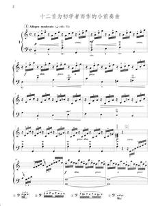 巴赫小前奏曲与赋格 原版精解版维也纳原始版 电子版 钢琴谱