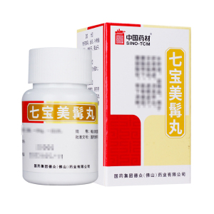 【好效期+多盒优惠】德众 七宝美髯丸 60g*1瓶/盒 补肝肾须发早白中成药七宝美鬓丹七宝美髯丹丸非七宝美颜丹丸七宝美须丹