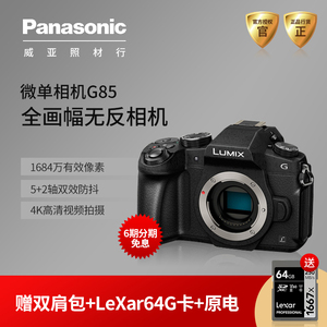 Panasonic 松下DMC-G85机身高清4K防抖微单相机日常适合拍摄VLOG