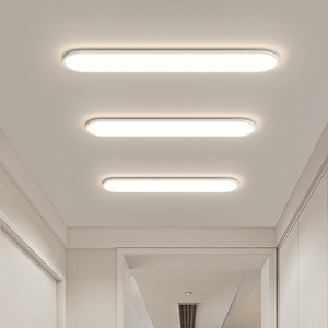长条形极简走廊过道灯2024年新款厨房卫生间灯具阳台灯led吸顶灯