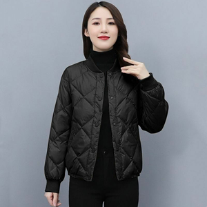 小款棉衣女2022韩版宽松显瘦矮个子轻薄羽绒棉服短装时尚冬季外套