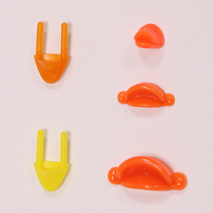 【塑料鸭子嘴巴】DIY鸭子玩偶塑料鼻子 手工玩具配件 圣诞饰品装